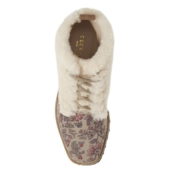 Cecelia New York Harlan Boot With Faux Shearling Trim - Picture 2 of 9